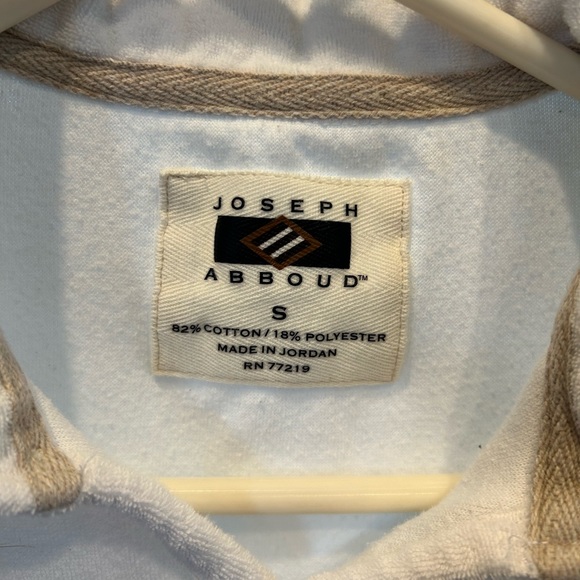 Joseph Abboud Terry Cloth Polo - Picture 2 of 2